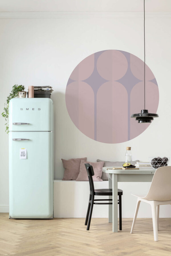 Sticker mural Géométrie Pastel – Image 2